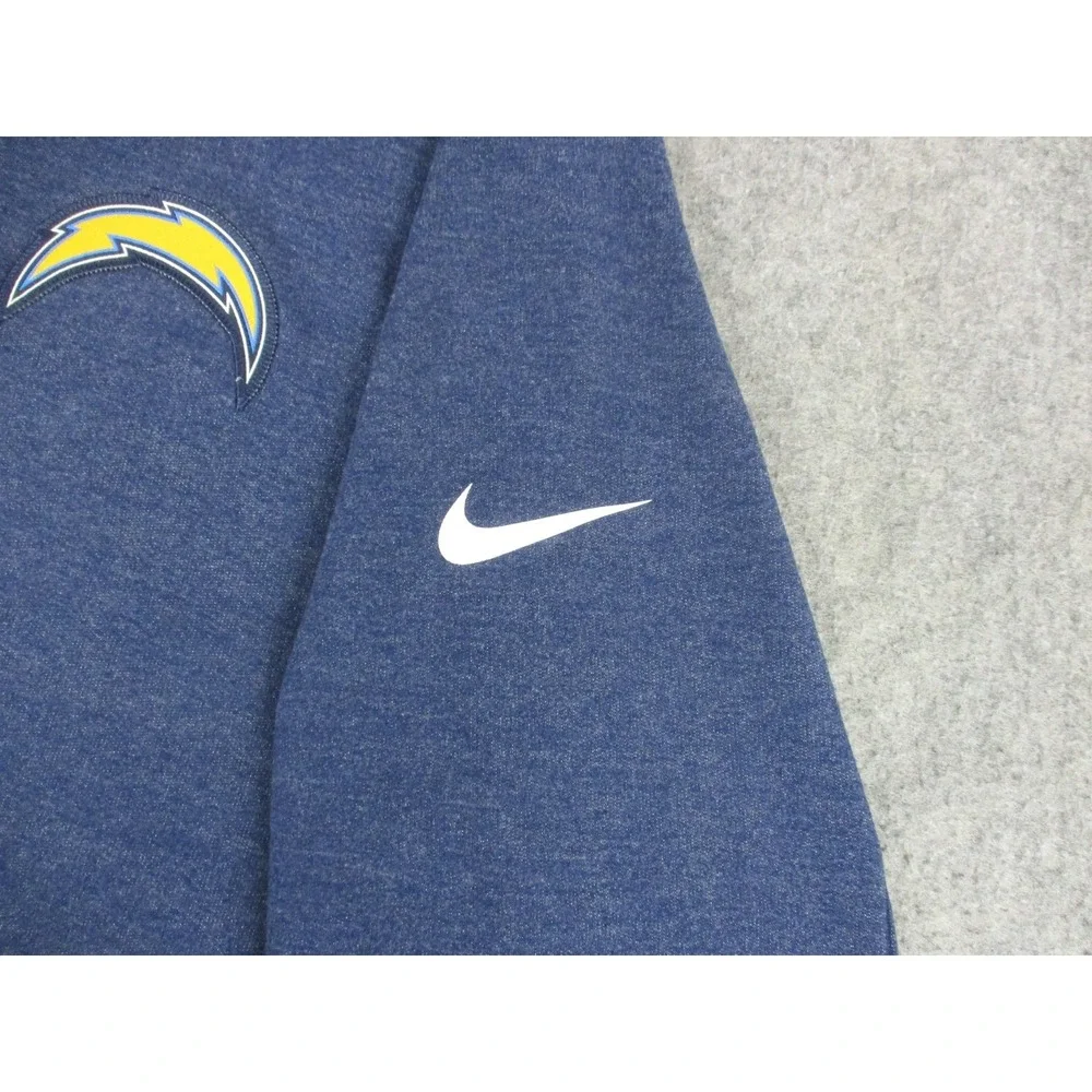 Los Angeles Chargers Shirt Mens Extra Large Blue Yellow Nike NFL Football